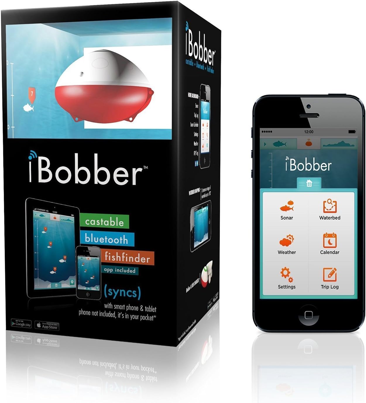 iBobber Castable Bluetooth Smart Fish Finder - Carp and Night Fishing