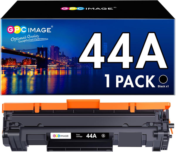 GPC Image Black Toner Cartridge, Compatible with HP 44A CF244A for LaserJet Pro M15w M15a MFP M28w M28a, 1000 Page Yield