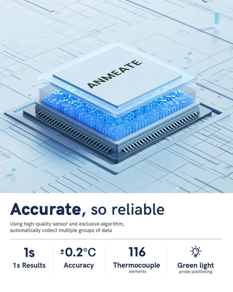 No-Touch Forehead Thermometer for Adults, Infrared Digital Thermometers for Kids, Touchless Baby Thermometer, Accurate Reading with LCD Display, Mute Mode, Memory Recall, Fever Alarm