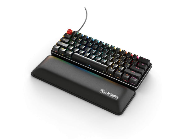 Glorious Gaming GMMK Compact 60%, Barebones (Frame Only) - Mechanical Gaming Keyboard, Per Key RGB, Hotswap & Customisable, International/ISO Layout - Black