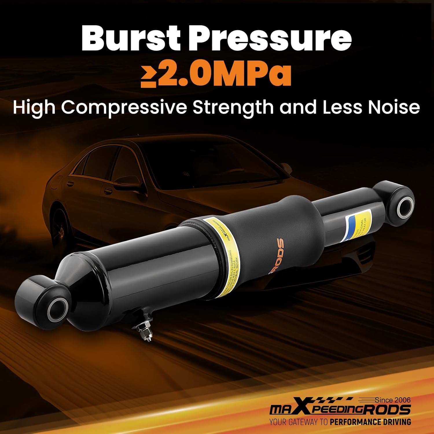 maXpeedingrods Rear Adjustable Air Ride Suspension Compressor Kit for Harley Davidson Touring Electra Street Road Glide 1994-2020