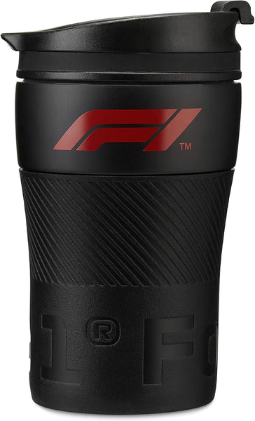 Fuel For Fans Formula 1 - Official Merchandise - F1 Thermal Travel Mug with Logo - Black - Size: 250ml