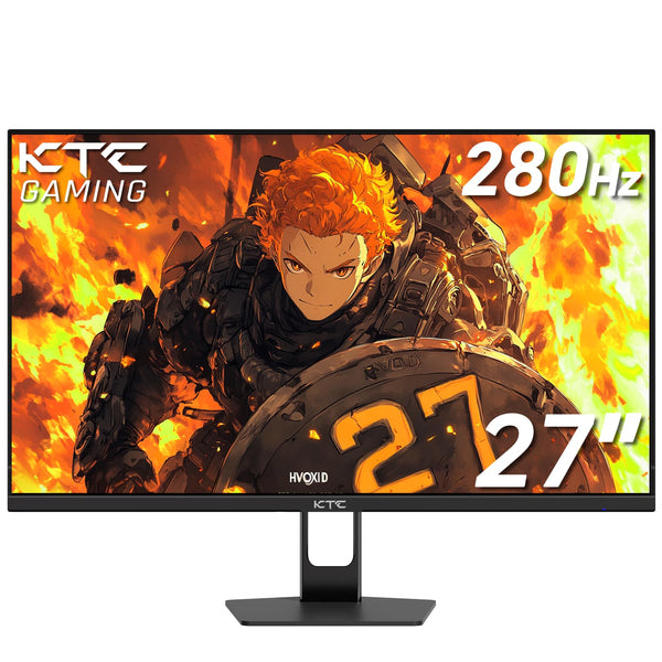 KTC Flat 32 Inch Monitor, QHD 1440P 2K@100Hz IPS Large Computer Monitor, Ultra Thin Bezels, Anti-Blue Light, HDR10, 103% sRGB, 86% DCI-P3, 350 Nits, 3ms MPRT, Adaptive Sync for Working and Gaming