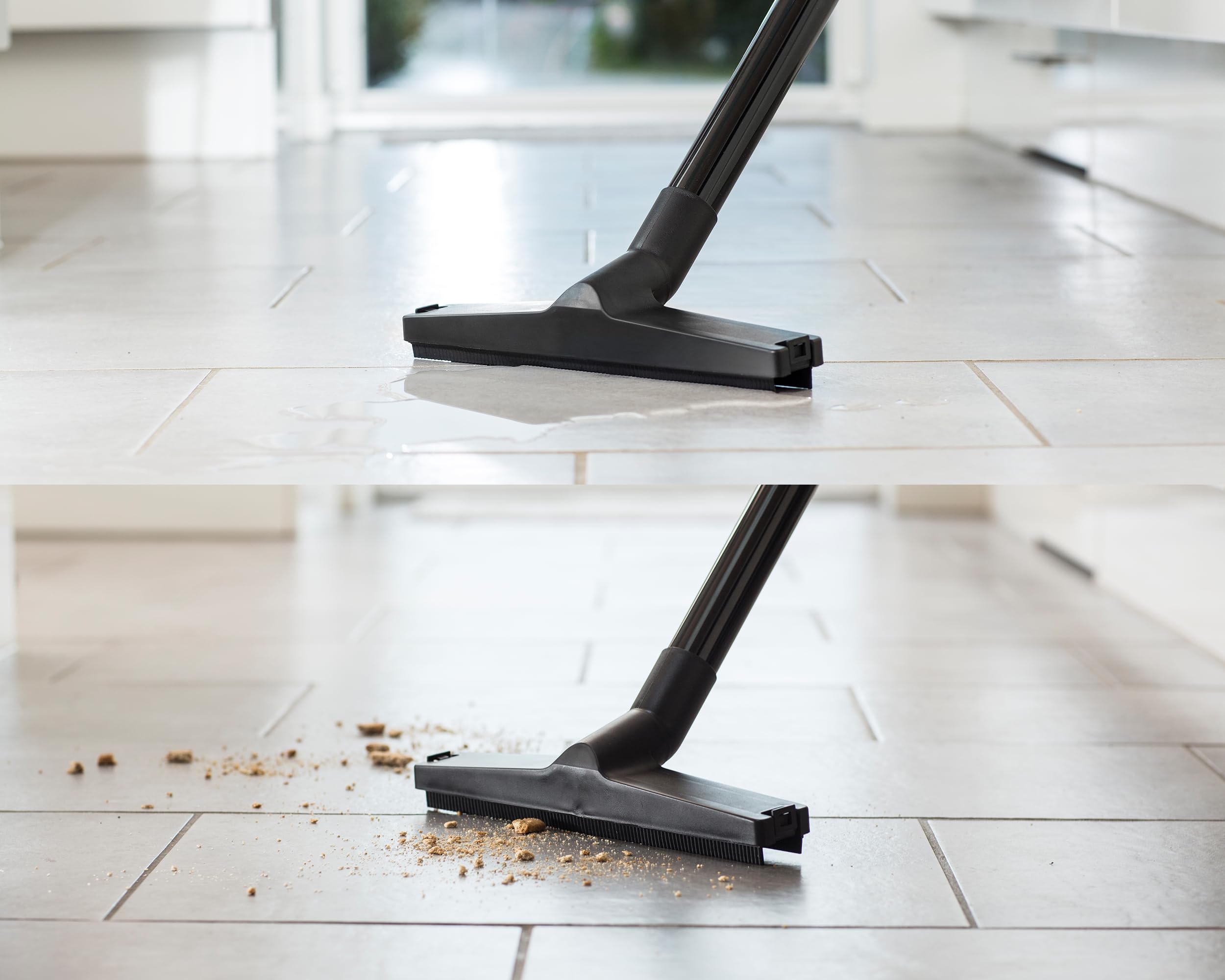 Nilfisk Buddy II 12L Wet and Dry Vacuum Cleaner - Home, Garden & Car Cleaner - Suction & Blowing Functions for Indoor & Outdoor (1200 W)