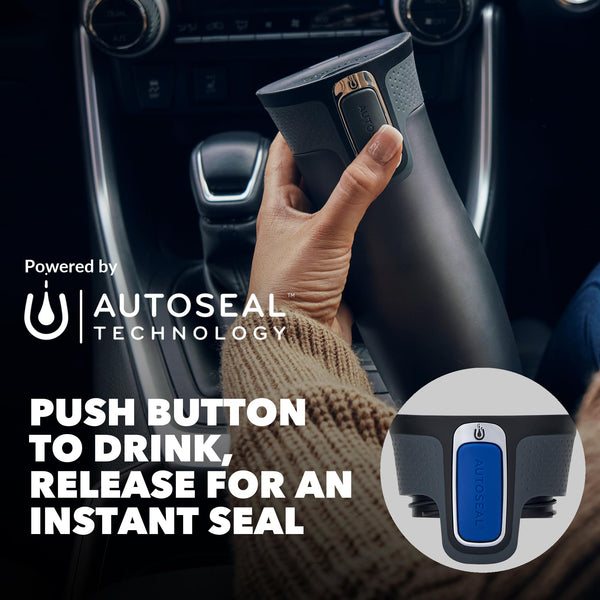 Contigo West Loop Autoseal Travel Mug, Stainless Steel Thermal Mug, Vacuum Flask, Leakproof Tumbler, Coffee Mug with BPA Easy-Clean Lid