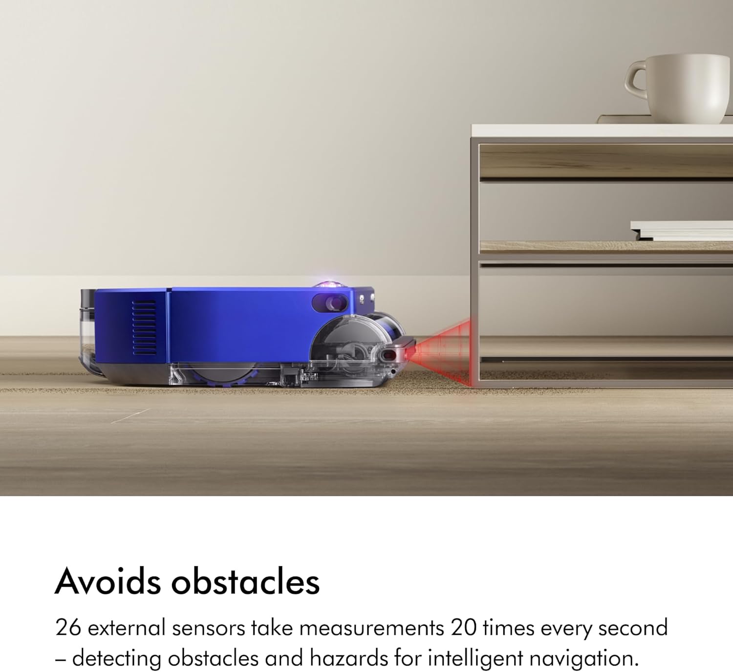 Dyson 360 Vis Nav robot vacuum cleaner (Blue/Nickel)