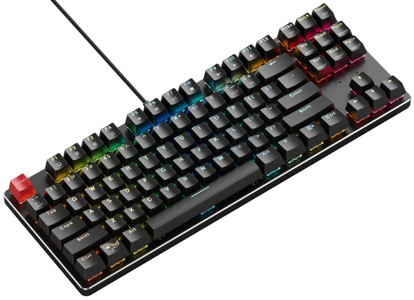 Glorious Gaming GMMK Compact 60%, Barebones (Frame Only) - Mechanical Gaming Keyboard, Per Key RGB, Hotswap & Customisable, International/ISO Layout - Black