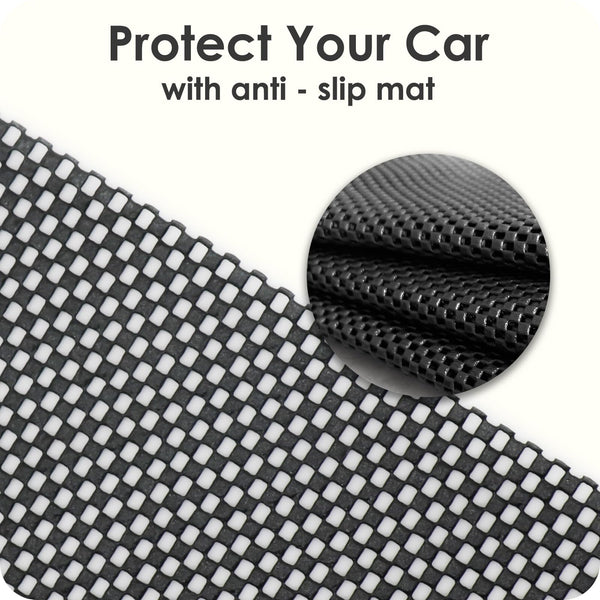 Rymopuey Roof Bag 15 Cubic/425 L, Waterproof Car Roof Bag No Rack Needed, Roof Box with Anti-Slip Mat and 6 Heavy-Duty Straps, Folding Soft Car Roof Box for Cars with/Without Rack (Blue 425 L)