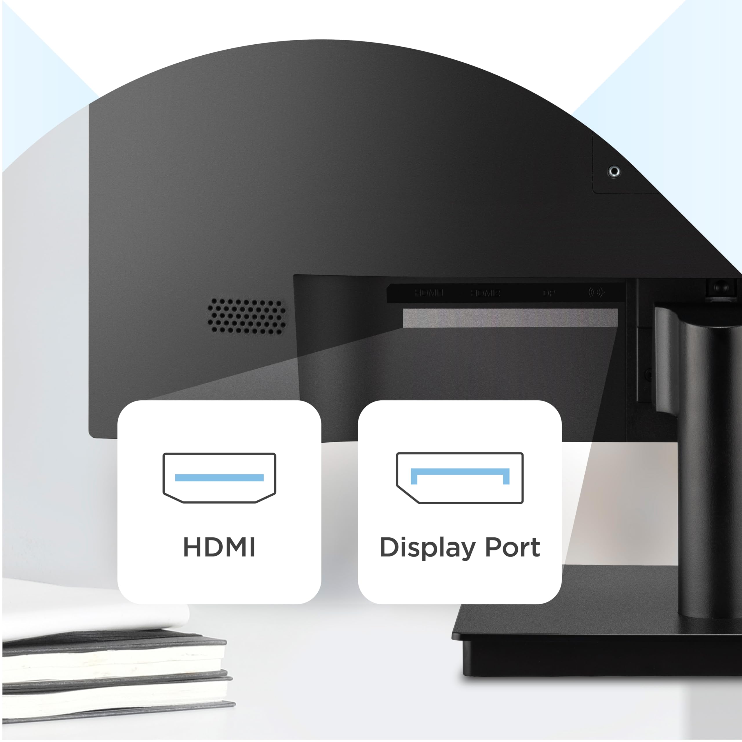ViewSonic VA3209-2K-MHD 32-inch 2K QHD IPS Monitor, 75Hz VRR, HDR10, with HDMI, DisplayPort, Integrated Speakers