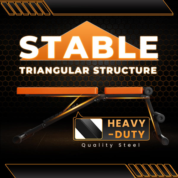 Dskeuzeew Weight Bench, 660 LB Stable Workout Bench, 8 Backrest Adjustments, Adjustable Strength Training Bench for Full Body Workout with Fast Folding