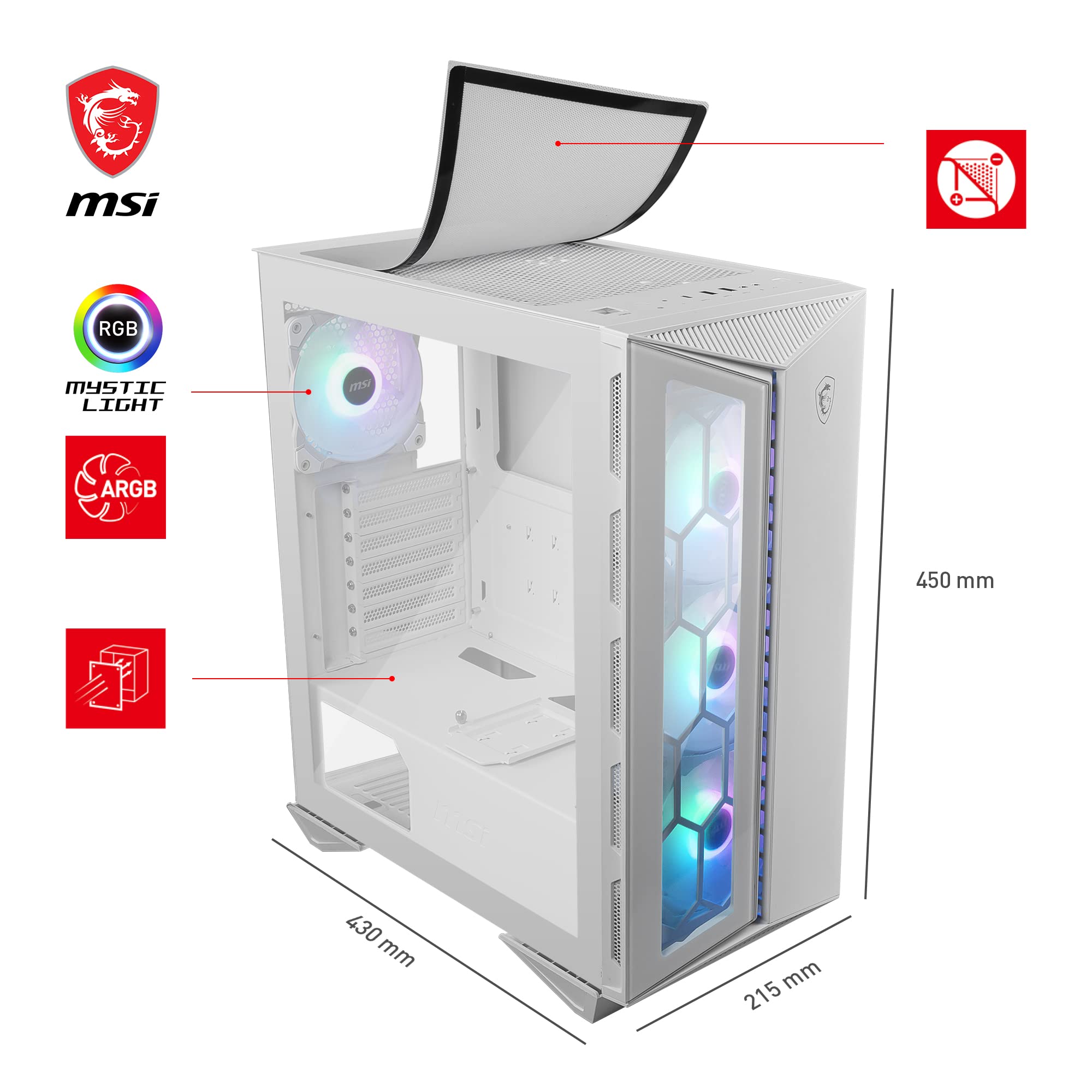 MPG VELOX 100P AIRFLOW