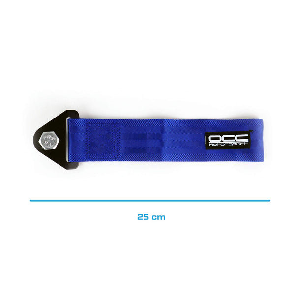 OCC MOTORSPORT BLUE TOW STRAP