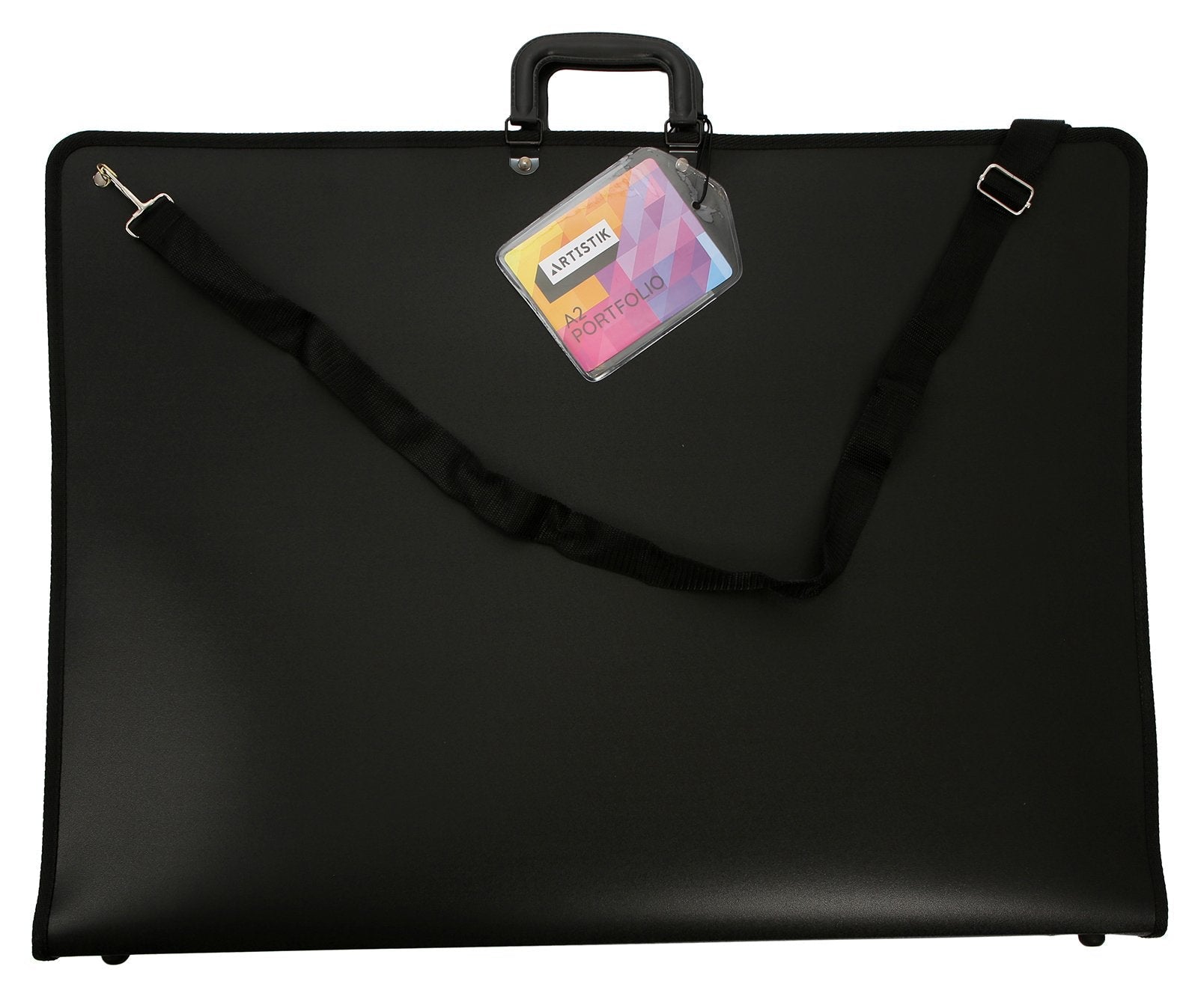 ARTISTIK Art Portfolio Case - A2 Artist Portfolio Carrying Case with Shoulder Strap, Weather-Resistant Student Portfolio Drawing Painting Sketch Bag