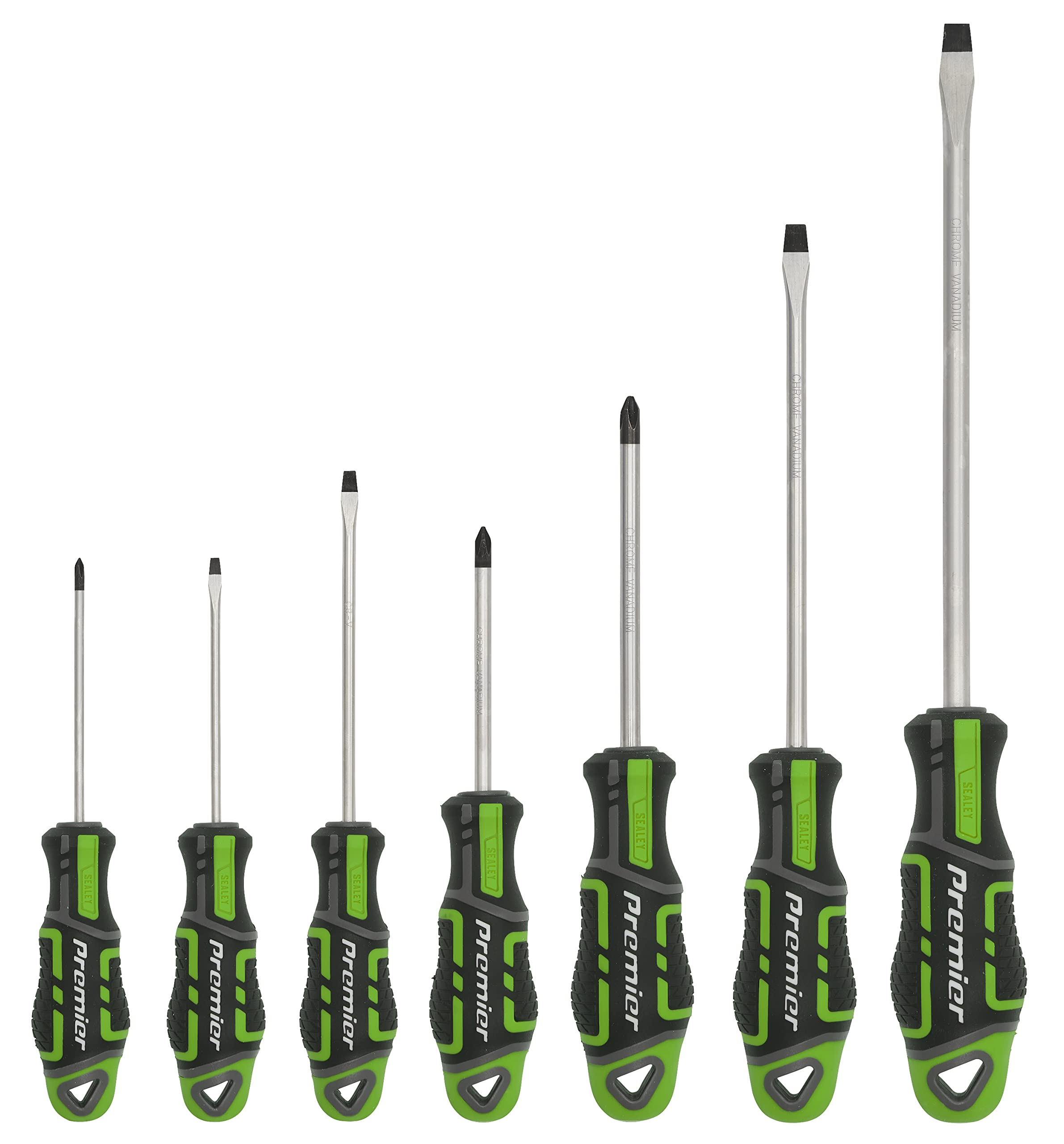 Sealey AK4325HV 7PC Gripmax Screwdriver Set Hi-Vis