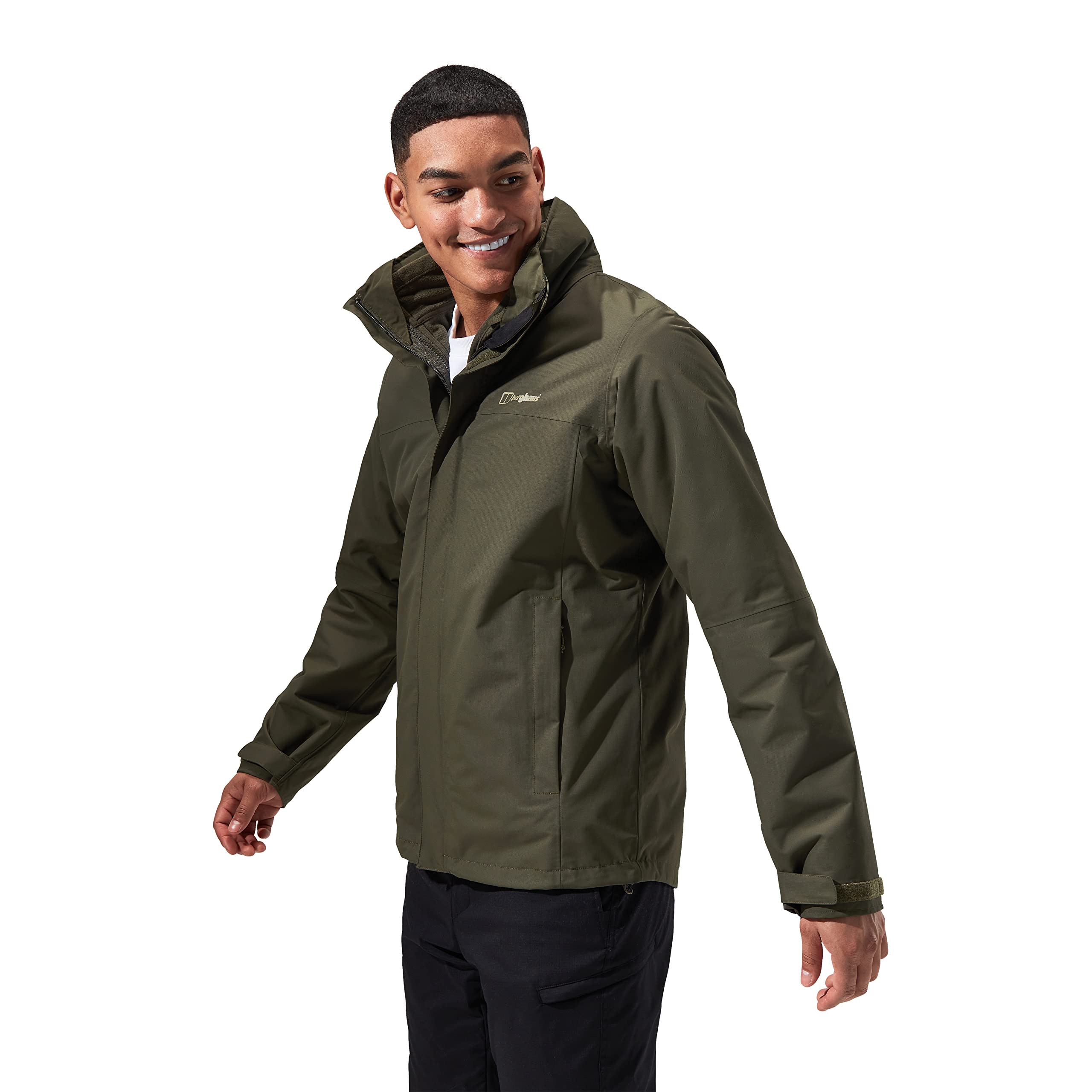 Berghaus Men's RG Alpha 3-in-1 Waterproof Jacket with Removable Fleece