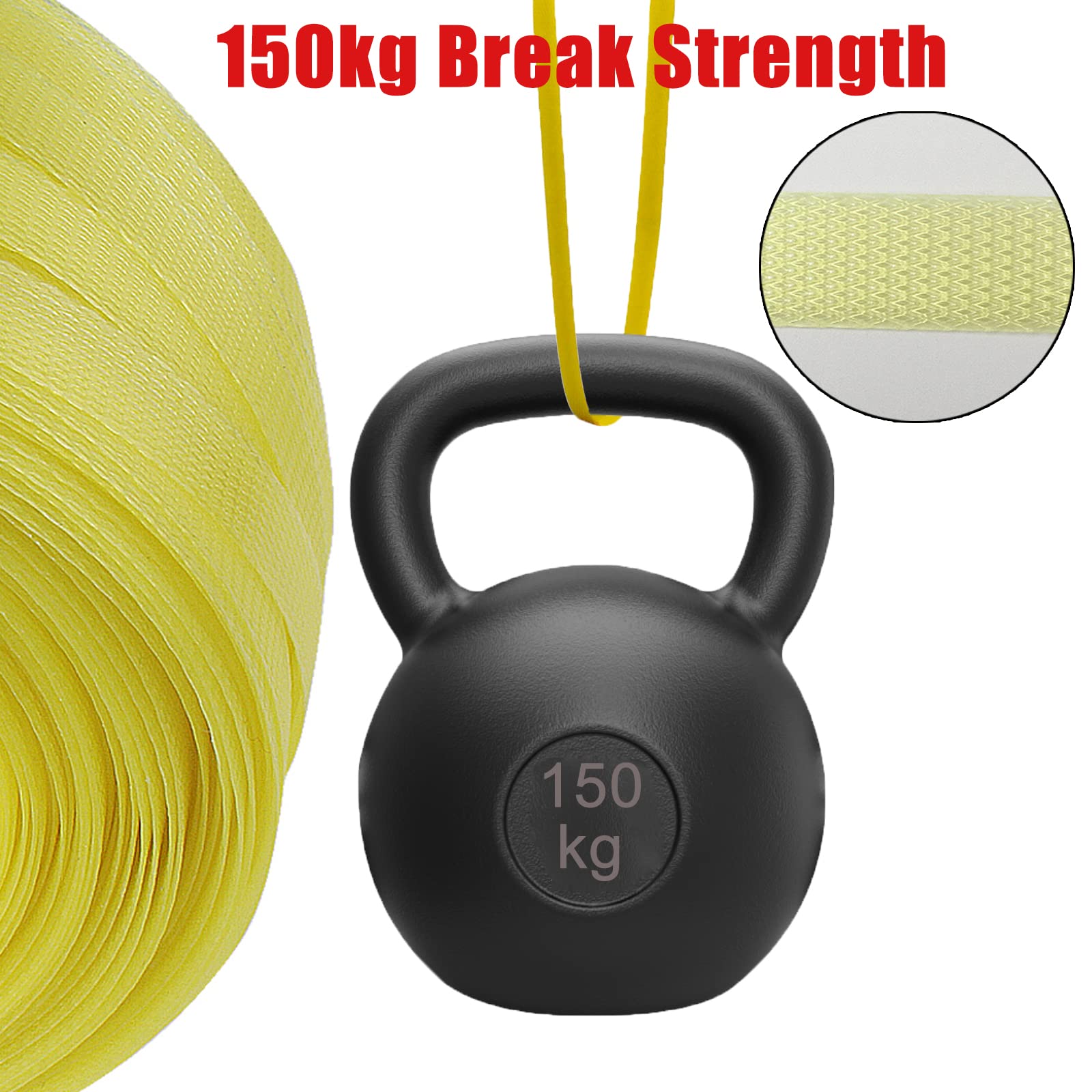 Complete Hand Pallet Packaging Strapping Kit with Tools, 200m PP Band, Metal Seals, and Edge Protectors for Secure Packing