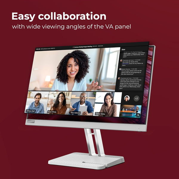 Lenovo L22e-40(G22215FL0) 22 inch PC Monitor | FHD, 1080p, 75Hz, IPS, 4ms, HDMI and VGA