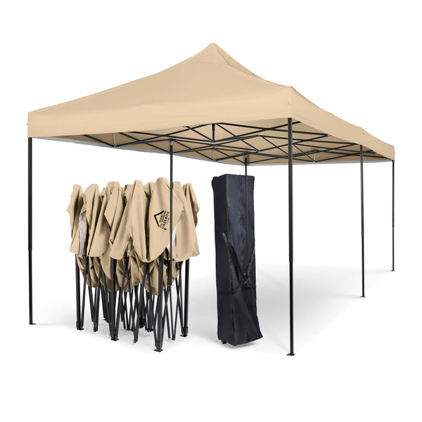 All Seasons Gazebos Heavy Duty, 100% waterproof, 3x6m Pop up Gazebo with 4 x fully waterproof superior Side Walls. 17 Colours ava