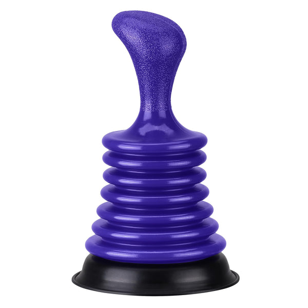 Luigi's Sink Plunger - Drain Plunger Sink Unblocker - Plungers for Unblocking - Drain Plungers for Bathroom Kitchen Bath Shower - Unblock Pump with Accordion Bellows