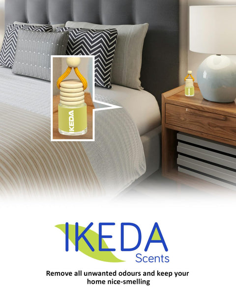 Ikeda scents Ikeda Car Air Fresheners | Automotive Hanging Pendant | Auto Perfume Diffuser with Real Oil | Strong and Long Last Fragrance | Fresh Smell Cover Odours | Car Accessories for Men Women