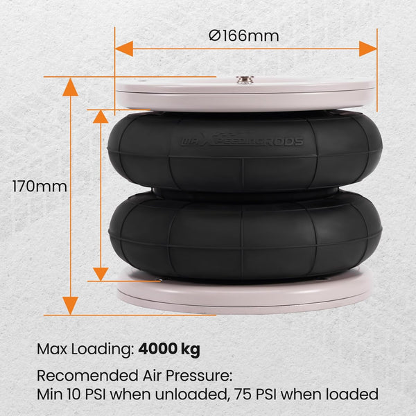 maXpeedingrods Air Suspension with Compressor for Mercedes-Benz Sprinter 06-22 4000kg