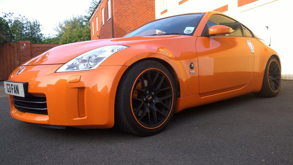 Rimblades Original Black Alloy Wheel Protectors - DIY | 9 Colours Available | Universal Fit for All Wheels | Durable Rim Guards | Car Wheel Scratch Protection | Rim Protection