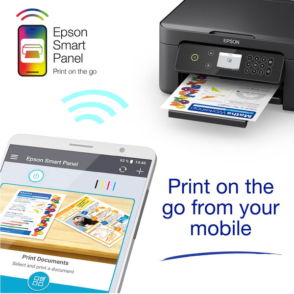 Epson Expression Home XP-4205 3-in-1 Ink Multifunction Printer, Scanner, Copier, WiFi, 1440dpi, Duplex, 2.4 Inch Display, DIN A4, incl. 3 Months Readyprint Flex Trial