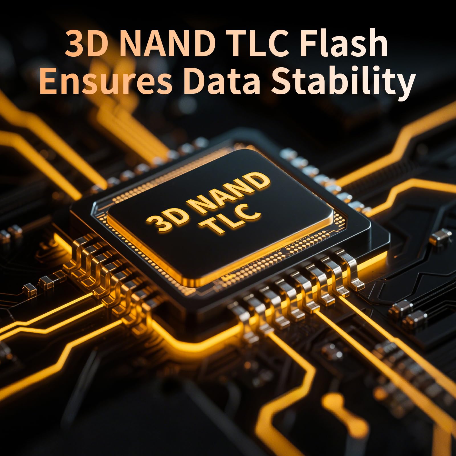 Ediloca 1TB SSD, Internal Solid State Drives, 2.5" SATA SSD 1TB, Up to 550MB/s, 3D NAND TLC, Compatible with Laptop & PC Desktop(ES106 Black)