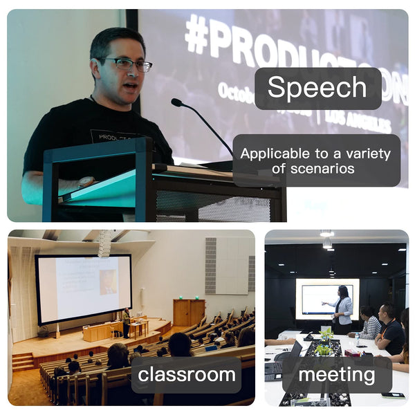 QUI Presentation Clicker Pointer, 328FT Wireless Presenter Remote PPT PowerPoint Clicker, 2.4GHz Presentation Pointer Slide Advancer for Mac, Laptop (Green Function Indicator Light)