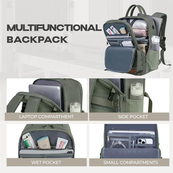 VMIKIV for Ryanair Cabin Bags 40x20x25 Underseat Carry On Bag,Small Travel Backpack Cabin Size for Men Women,Hand Luggage for Overnight, Weekend,Under Seat Casual Daypack for Airlines