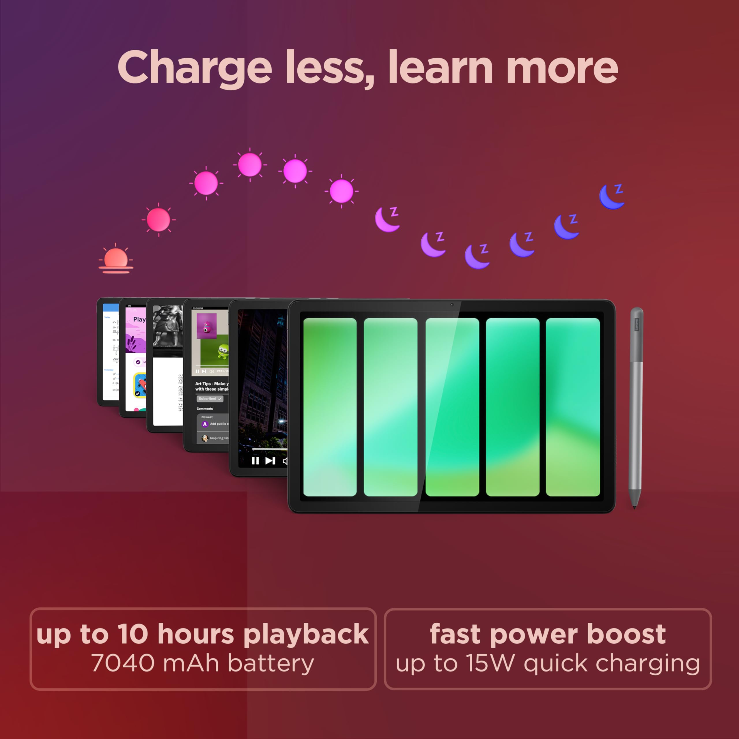 Lenovo Tab M9 Android tablet | 9-inch HD | 32GB | Clear Case + Film | WiFi | 3GB RAM | Arctic Grey | Designed for portable entertainment