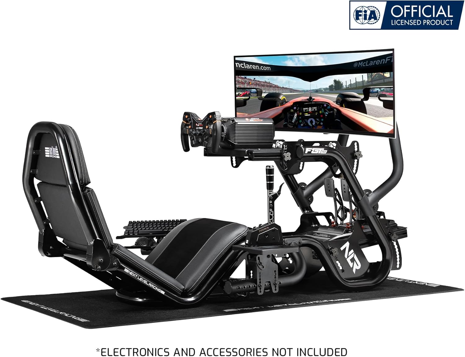 Next Level Racing F-GT Pro Racing Cockpit - Black Edition