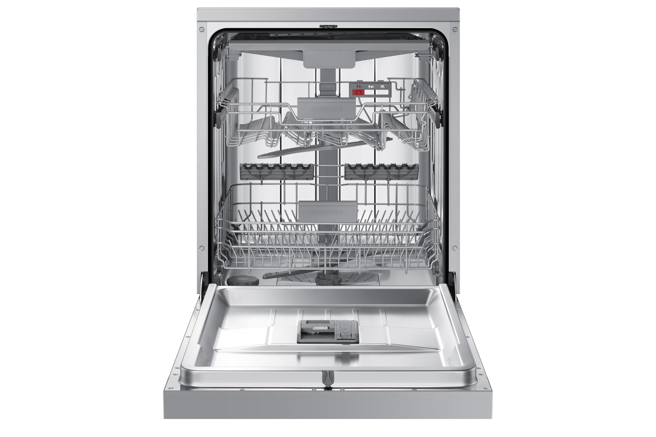Samsung Dishwasher, Freestanding, With Auto Door, 14 Place Setting, Series 7, White, DW60CG550FWQEU