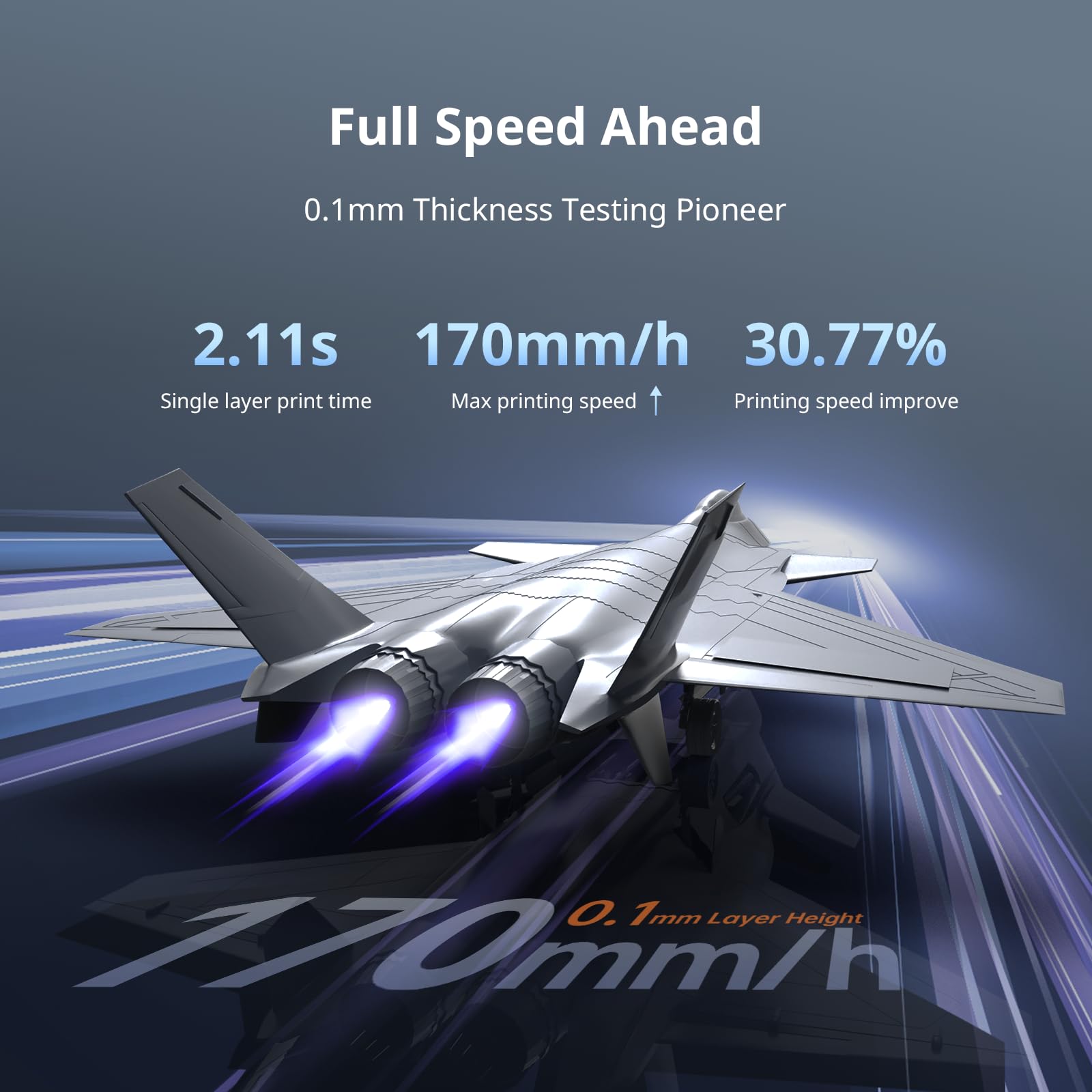 ANYCUBIC Photon Mono M7 Resin 3D Printer, 150mm/h Printing Speed, 10.1” 14K HD Mono Screen Resin Printer with Latest LighTurbo 3.0, Intelligent Assisted Printing System, Printing Size of 223*126*230mm