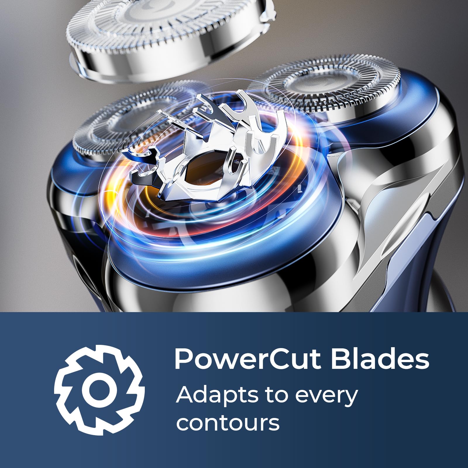 Head Shaver for Bald Men: Electric Bald Razor-7D Wet/Dry Shaving-Professional Grooming Kit for Balder-Rechargeable Head Shavers for Scalp/Face/Beard -Close Shave