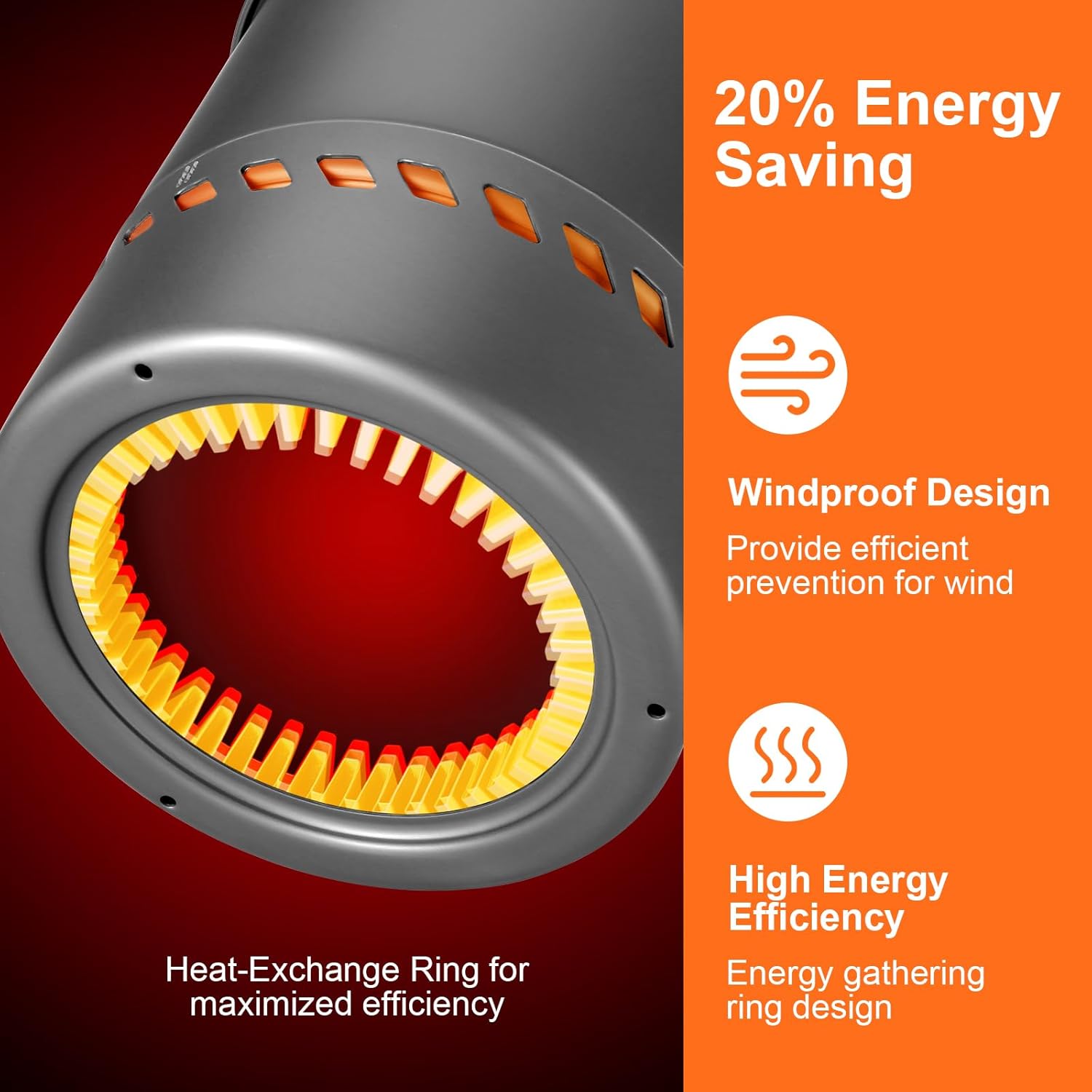 Odoland Camping Cookware Set, Outdoor Cooking Utensils Pots with Burner and Stove Foldable Cookware for Hiking, Trekking, Fishing and Backpacking