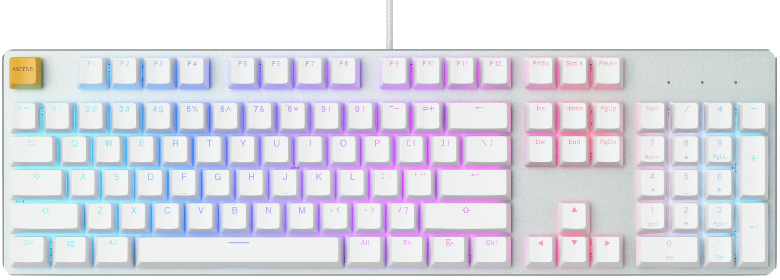 Glorious Gaming GMMK Compact 60%, Barebones (Frame Only) - Mechanical Gaming Keyboard, Per Key RGB, Hotswap & Customisable, International/ISO Layout - Black