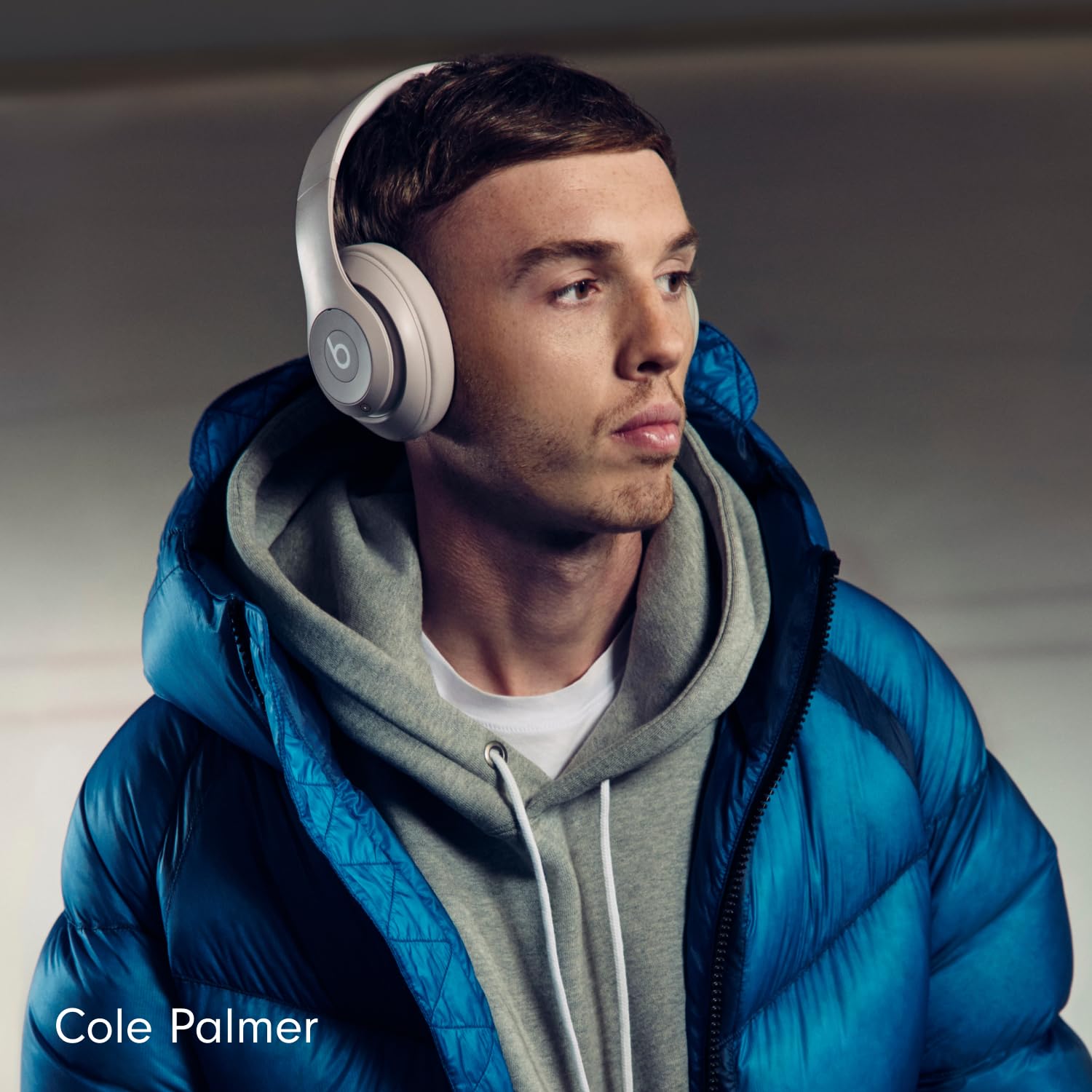 Beats Studio Pro – Wireless Bluetooth Noise Cancelling Headphones, Personalised Spatial Audio, USBC Lossless Audio, Apple & Android Compatibility, Up to 40 Hours Battery Life – Sand Grey