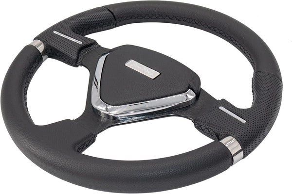 Simoni Racing MONT33/P Montecarlo 32 Universal Steering Wheel, Black