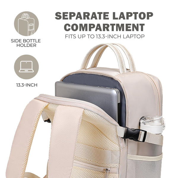 VMIKIV for Ryanair Cabin Bags 40x20x25 Underseat Carry On Bag,Small Travel Backpack Cabin Size for Men Women,Hand Luggage for Overnight, Weekend,Under Seat Casual Daypack for Airlines