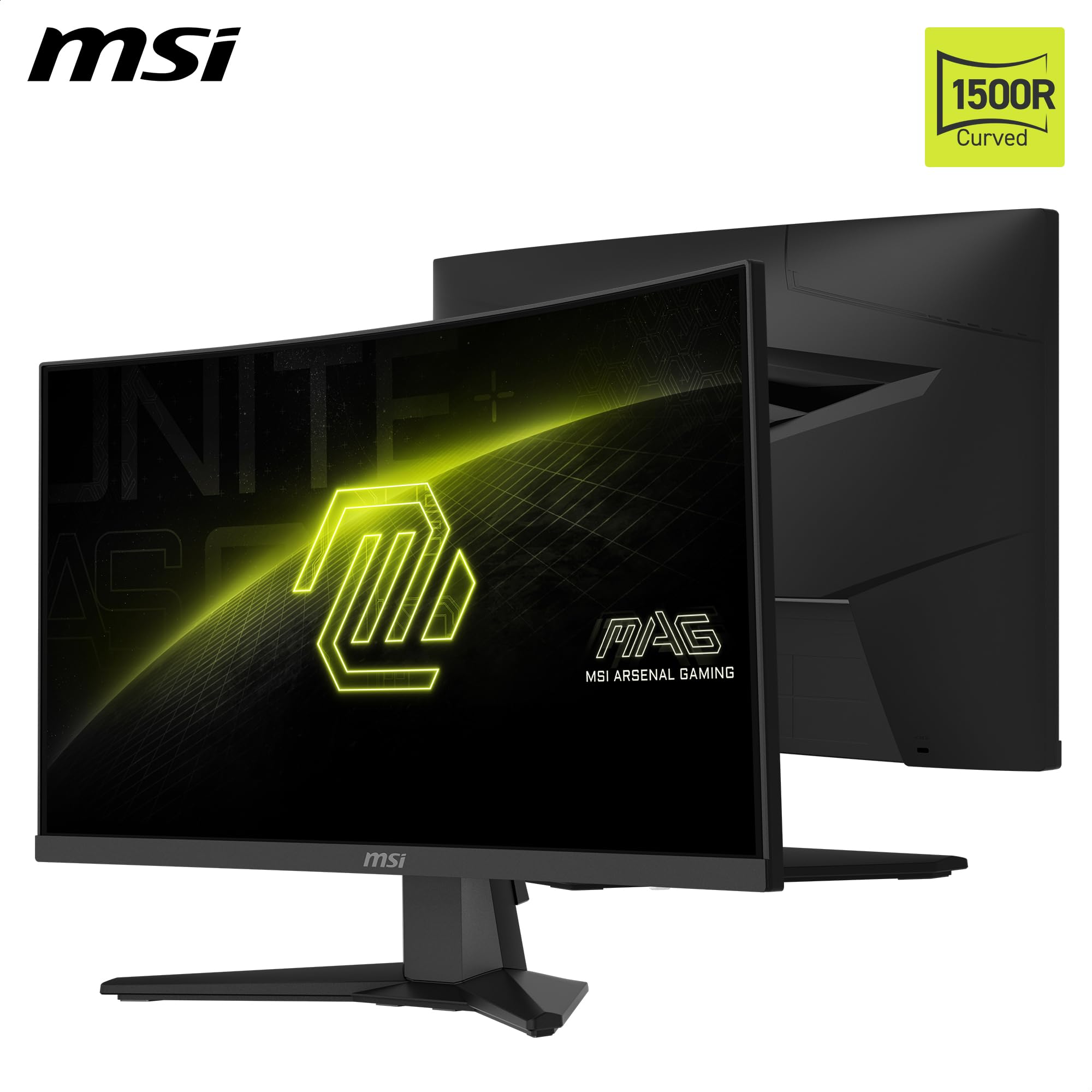 MSI G274F 27 Inch FHD Gaming Monitor - 1920 x 1080 Rapid IPS Panel, 180 Hz / 1ms, 134% sRGB Colour Gamut / G-SYNC Compatible- DP 1.2a, HDMI2.0 CEC
