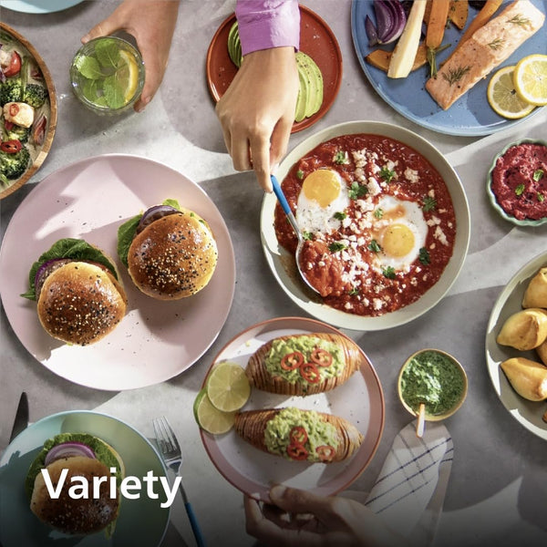 Philips Airfryer 3000 Series 7.2L, Cooking Window, 16-in-1 Airfryer, RapidAir Plus Technology, Fat Removal, HomeID Recipe App, Easy to Clean (NA342/09)