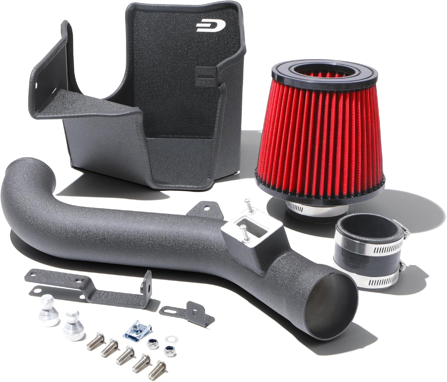 Cold Air Induction Kit Compatible With Ford Fiesta MK7 Zetec S 1.0 EcoBoost 11-16 Cold Air Intake Performance Kit Engine Power Enhancement