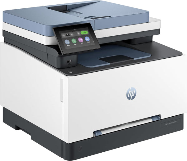 HP LaserJet Pro MFP 3302fdw Laser Printer | Colour | Printer for Small Medium Business | Print, Scan, Copy, Fax | Automatic document feeder | 2-Sided Printing | Wireless | Front USB port | Touchscreen