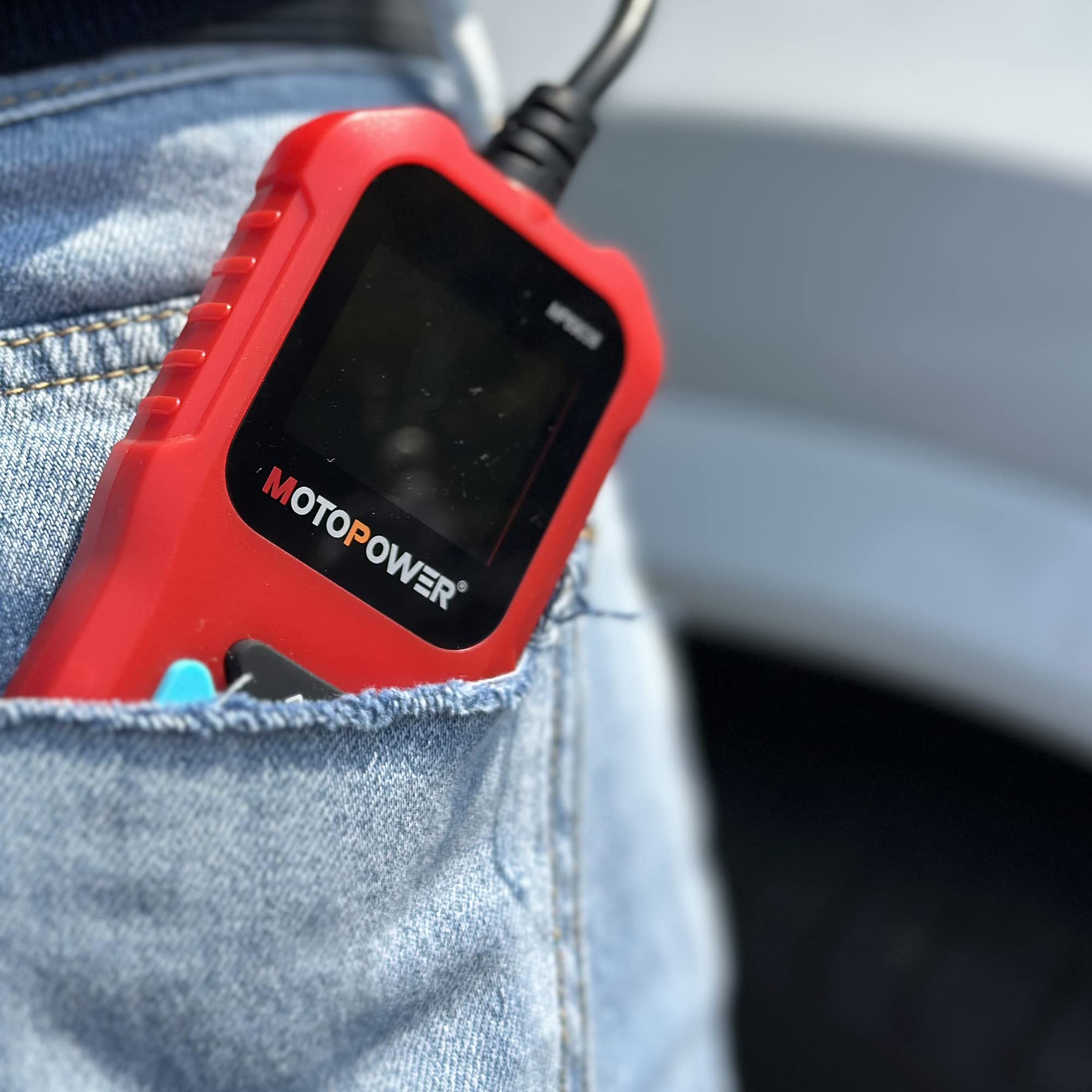 MOTOPOWER MP69038 Car OBD2 Scanner Code Reader Engine Fault Code Reader Scanner CAN Diagnostic Scan Tool - Elite Edition