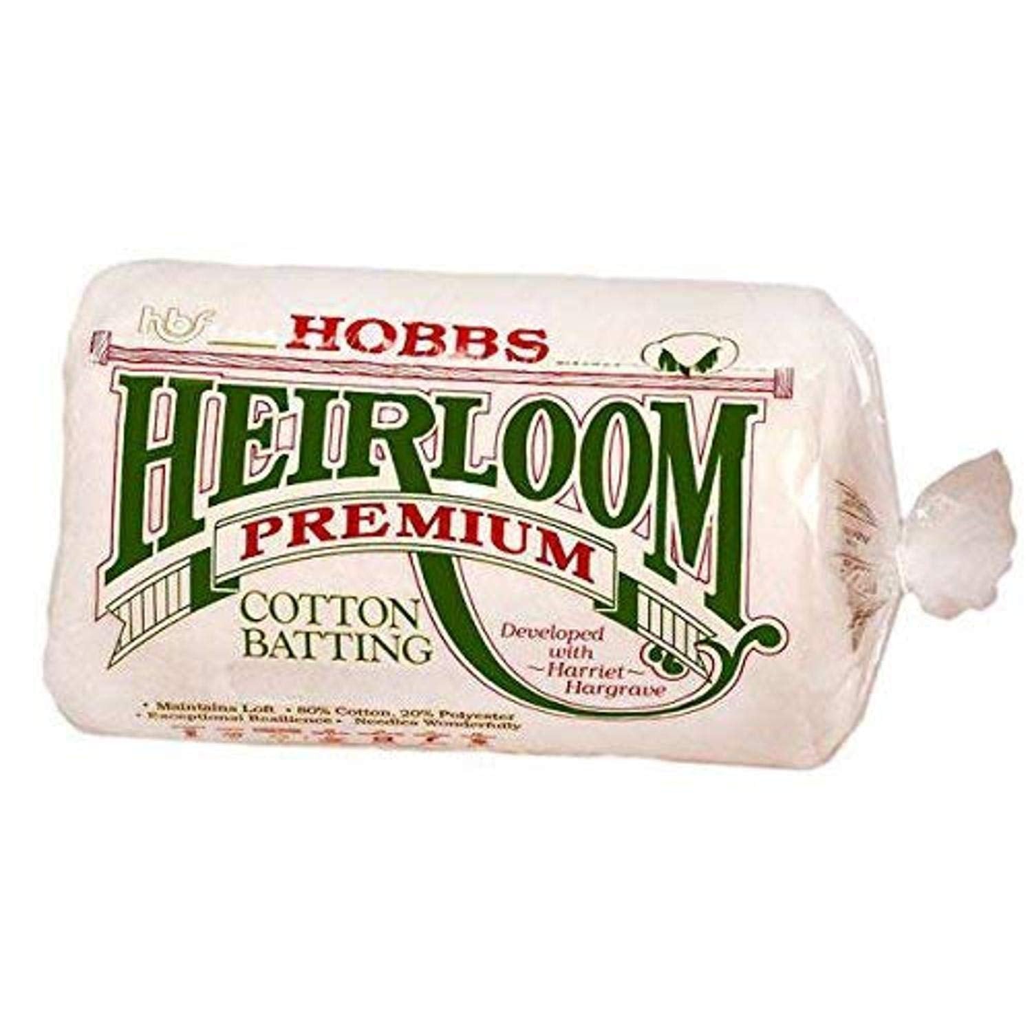 Hobbs Heirloom Premium Cotton: 90 x 108in (Queen), Blend, Natural