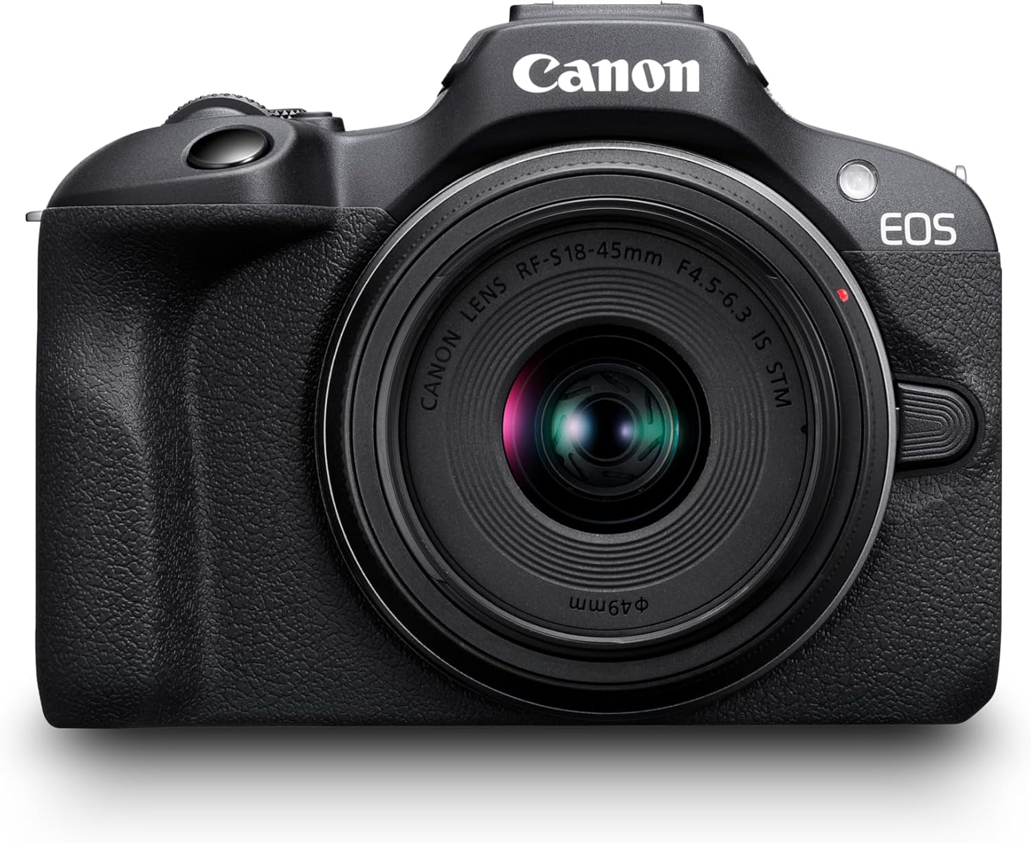 Canon EOS R100 - Compact Mirrorless Digital Camera - 24.1 MP, 4K Resolution - Dual Pixel CMOS AF, DIGIC 8 Processor - 6.5 FPS Continuous Shooting - Face & Eye Detection, Bluetooth, Wi-Fi, GPS