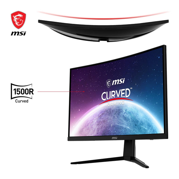 MSI G274F 27 Inch FHD Gaming Monitor - 1920 x 1080 Rapid IPS Panel, 180 Hz / 1ms, 134% sRGB Colour Gamut / G-SYNC Compatible- DP 1.2a, HDMI2.0 CEC