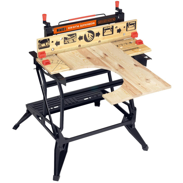 BLACK+DECKER Workmate 825 Deluxe Dual-Height Workbench, WM825-XJ