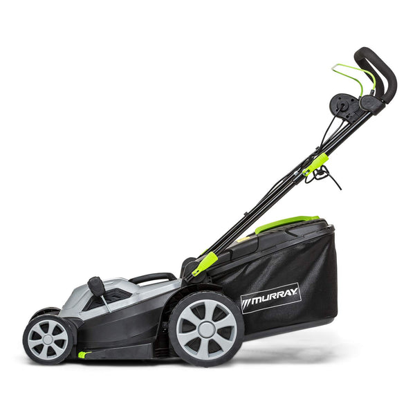 Murray Corded Electric Lawnmower 2-in-1 - Compact Lawn Mower 1200W/32cm with Grass Box 27L for Small Lawns - Ergonomic Soft Grip for Easy Grass Cutting, Overload Protection